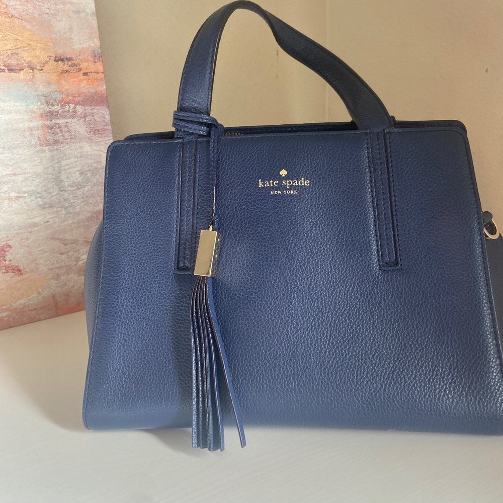 Kate spade navy blue purse